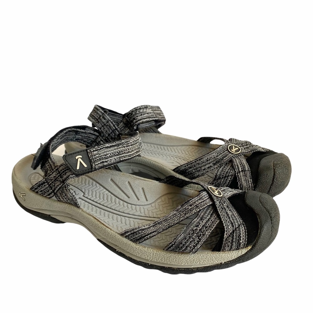 KEEN Rose Sandals Closed Toe Water Shoes Gray 9